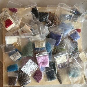 🍄HUGE Assorted Craft Seed Beads Collection🍄